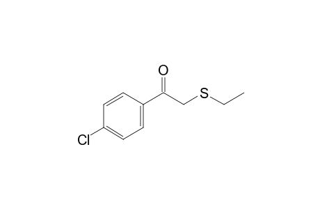 1-(4-chlorophenyl)-2-ethylsulfanylethanone