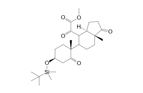 3-.beta.(tert-Butyldimethylsiloxy)-5,6-seco-6-methoxyandrostane-5,6,7,17-tetraone