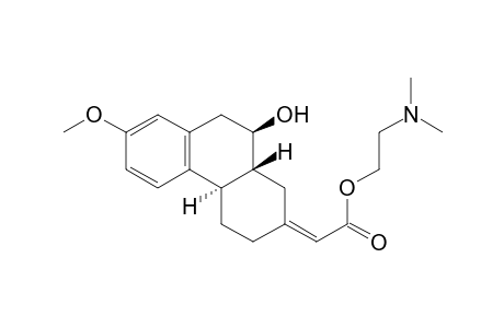 2-(Dimethylamino)ethyl Z-(4aR*,10R*,10aR*)-10-Hydroxy-7-methoxy-3,4,4a,9,10,10a-hexahydrophenanthren-2(1H)-ylideneacetate