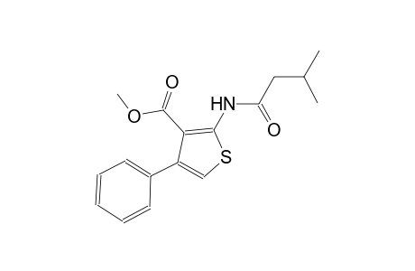 methyl 2-[(3-methylbutanoyl)amino]-4-phenyl-3-thiophenecarboxylate