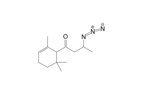 3-Azido-1-(2',6',6'-trimethylcyclohex-2'-en-1'-yl)butan-1-one