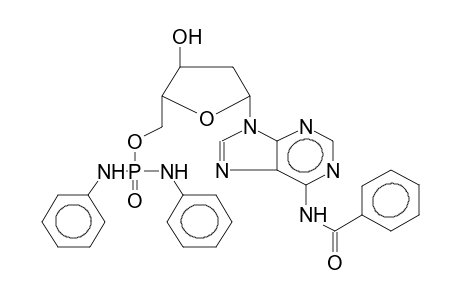 N-BENZOYLDEOXYADENOSINE-5'-DIANILIDOPHOSPHATE