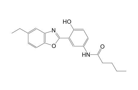 pentanamide, N-[3-(5-ethyl-2-benzoxazolyl)-4-hydroxyphenyl]-