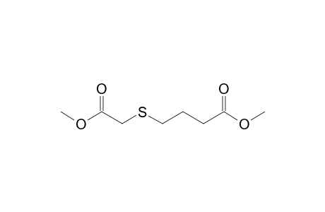 Butanoic acid, 4-[(2-methoxy-2-oxoethyl)thio]-, methyl ester