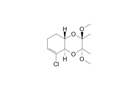 (2R,3R,7R,8S)-8-Chloro-2,3-dimethoxy-2,3-dimethyl-2,3,4a,5,6,8a-hexahydro-benzo[1,4]dioxine