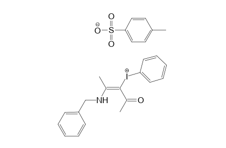 (E)-3-Phenyliodonio-4-benzylaminopent-3-en-2-one tosylater