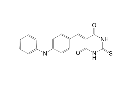 4,6(1H,5H)-pyrimidinedione, dihydro-5-[[4-(methylphenylamino)phenyl]methylene]-2-thioxo-