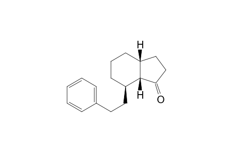 7.beta.-(2'-Phenylethyl)-8.beta.,9.beta.-hydrindan-1-one