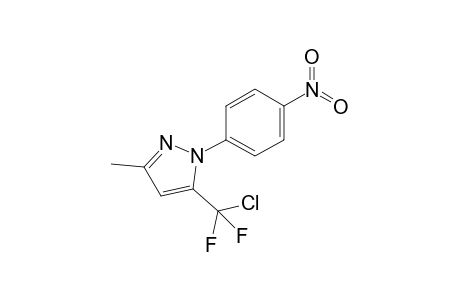 5-(Chlorodifluoromethyl)-1-(4-nitrophenyl)-3-methyl-1H-pyrazole