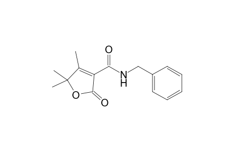 N-Benzyl-2,5-dihydro-4,5,5-trimethyl-2-oxofuran-3-carboxamide