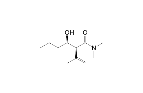 (2S,3R)-3-Hydroxy-2-isopropenyl-hexanoic acid dimethylamide
