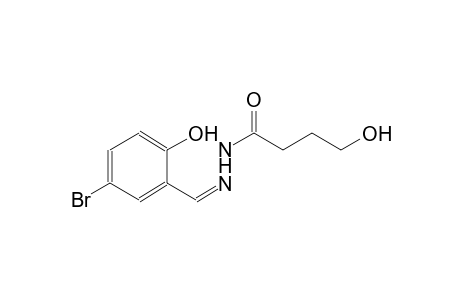 butanoic acid, 4-hydroxy-, 2-[(Z)-(5-bromo-2-hydroxyphenyl)methylidene]hydrazide
