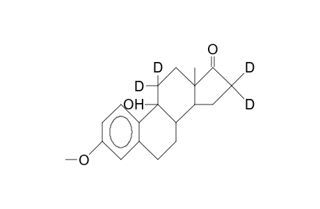 Tetradeuterio-9-hydroxy-estrone methyl ether