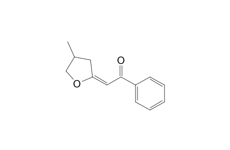 2-(E)-(Phenylcarbonylmethylidene)-4-methyltetrahydrofuran