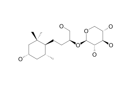 SEDUMOSIDE-A4;SARMENTOL-A-9-O-BETA-D-XYLOPYRANOSIDE