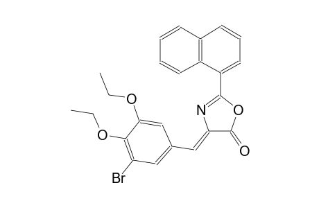 (4Z)-4-(3-bromo-4,5-diethoxybenzylidene)-2-(1-naphthyl)-1,3-oxazol-5(4H)-one