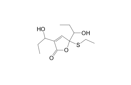 3,5-bis(1'-hydroxypropyl)-5-(ethylthio)furan-2(5H)-one