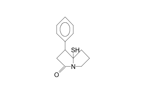 5-Mercapto-4-phenyl-1-aza-bicyclo(3.3.0)octan-2-one
