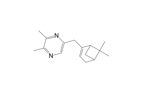 Pyrazine, 5-[(6,6-dimethylbicyclo[3.1.1]hept-2-en-2-yl)methyl]-2,3-dimethyl-