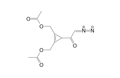 1,2-Bis(acetoxymethyl)-3-(diazoacetyl)cyclopropene