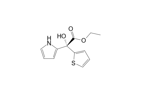 Ethyl 2-hydroxy-2-(1H-pyrrol-2-yl)-2-(thiophene-2-yl)acetate