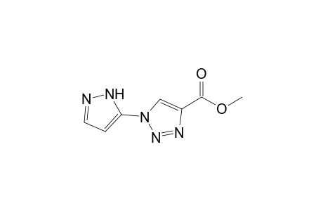 1-(1H-pyrazol-5-yl)-4-triazolecarboxylic acid methyl ester