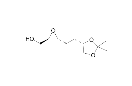 (2R,3R,6S)-2,3-Epoxy-6,7-isopropylidenedioxyheptan-1-ol