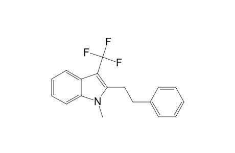 1-METHYL-2-PHENETHYL-3-(TRIFLUOROMETHYL)-INDOLE