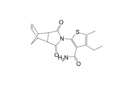 2-(3,5-dioxo-4-azatricyclo[5.2.1.0~2,6~]dec-8-en-4-yl)-4-ethyl-5-methyl-3-thiophenecarboxamide