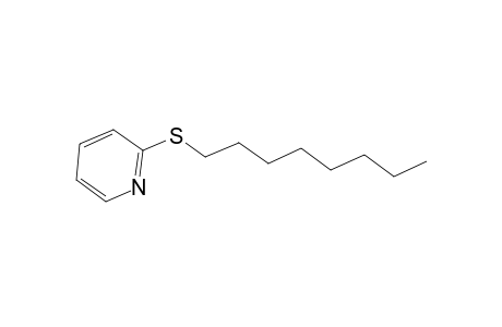 Pyridine, 2-(octylthio)-