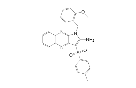 1-(2-methoxybenzyl)-3-[(4-methylphenyl)sulfonyl]-1H-pyrrolo[2,3-b]quinoxalin-2-amine