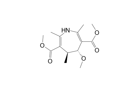 1H-Azepine-3,6-dicarboxylic acid, 4,5-dihydro-4-methoxy-2,5,7-trimethyl-, dimethyl ester, trans-