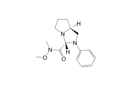 2-(N-Methoxy-N-methylaminocarbonyl)-3-phenyl-1,3-diazabicyclo[3.3.0]octane