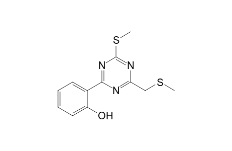 2-(o-Hydroxyphenyl)-4-methylthio-6-methylthiomethyl-1,3,5-triazine