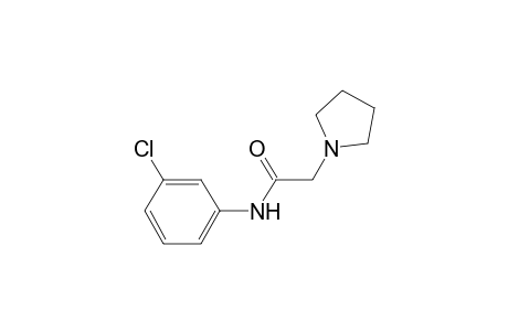 N-(3-Chlorophenyl)-2-(1-pyrrolidinyl)acetamide