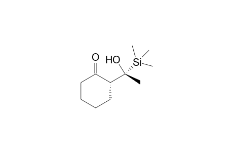 threo-2-[1-Hydroxy-1-(trimethylsilyl)ethyl]cyclohexanone