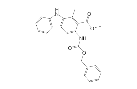 Methyl 3-[(benzyloxycarbonyl)amino]-1-methyl-9H-carbazole-2-carboxylate