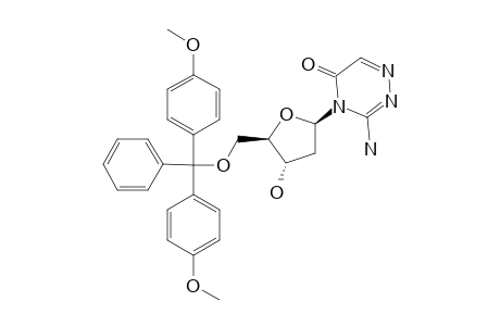 3-AMINO-4-[2-DEOXY-5-O-(4,4'-DIMETHOXYTRITYL)-BETA-D-ERYTHRO-PENTOFURANOSYL]-1,2,4-TRIAZIN-5-(4H)-ONE