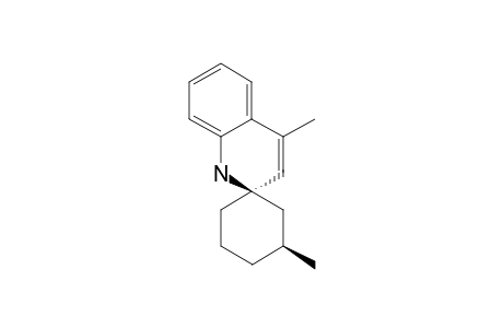 (1S,3R)-3,4'-DIMETHYLSPIRO-[CYCLOHEXAN-1,2'(1'H)-CHINOLINE]