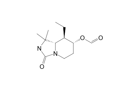 4-(FORMYLOXY)-5-ETHOXY-7,7-DIMETHYL-1,8-DIAZABICYCLO-[4.3.0]-NONAN-9-ONE;ISOMER-#2