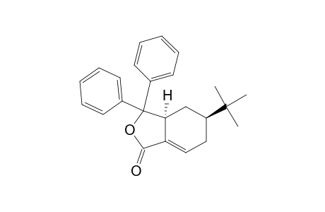1(3H)-Isobenzofuranone, 5-(1,1-dimethylethyl)-3a,4,5,6-tetrahydro-3,3-diphenyl-, trans-