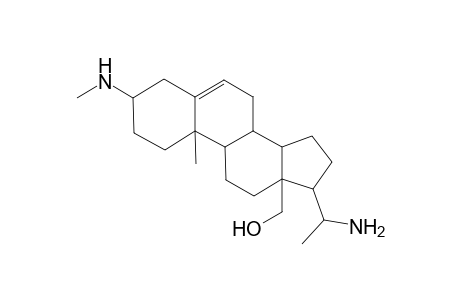 Pregn-5-en-18-ol, 20-amino-3-(methylamino)-, (3.beta.,20S)-