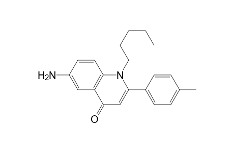 6-Amino-1-pentyl-2-p-tolylquinolin-4(1H)-one