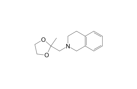 2-(2-Methyl-1,3-dioxolan-2-ylmethyl)-1,2,3,4-tetrahydroisoquinoline