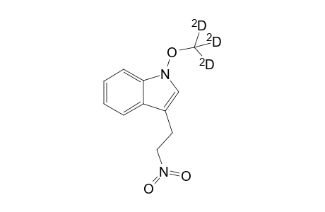 3-(2-Nitroethyl)-1-[2H3]methoxyindole