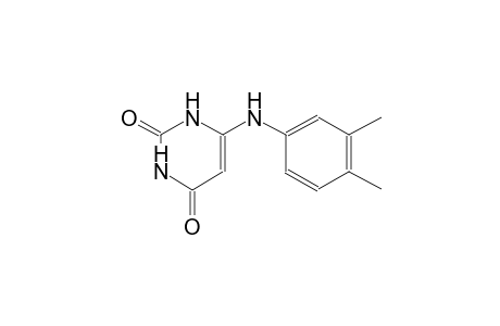 2,4(1H,3H)-pyrimidinedione, 6-[(3,4-dimethylphenyl)amino]-