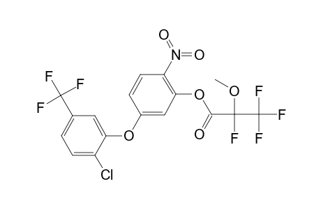 2,3,3,3-Tetrafluoro-2-methoxy-propionic acid 5-(2-chloro-5-trifluoromethyl-phenoxy)-2-nitro-phenyl ester