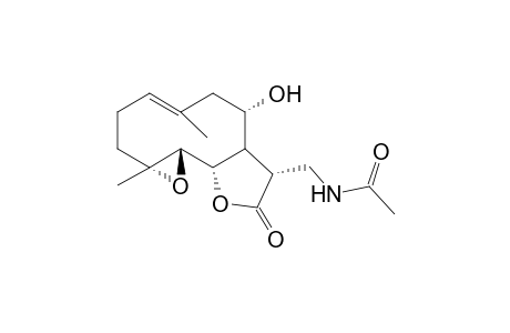 N-Acetyl-8.alpha.-hydroxyparthenolidine