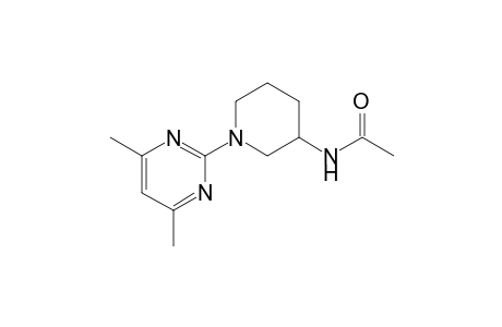 Acetamide, N-[1-(4,6-dimethyl-2-pyrimidinyl)-3-piperidinyl]-