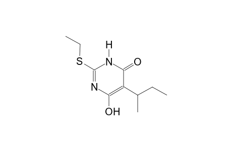 5-sec-butyl-2-(ethylsulfanyl)-6-hydroxy-4(3H)-pyrimidinone